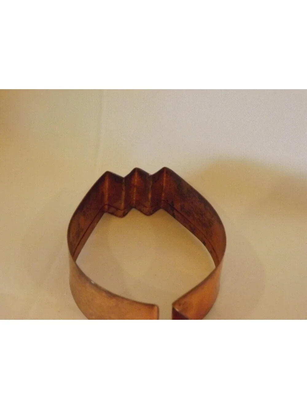 Copper Cookie Cutter Tulip Large Heavy Duty Flower 5